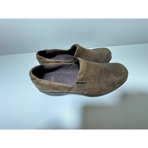 Red Wing Worx Women’s Slip on Work Shoe Size 8 Brown Leather Mule Boho Comfort - Picture 4 of 5